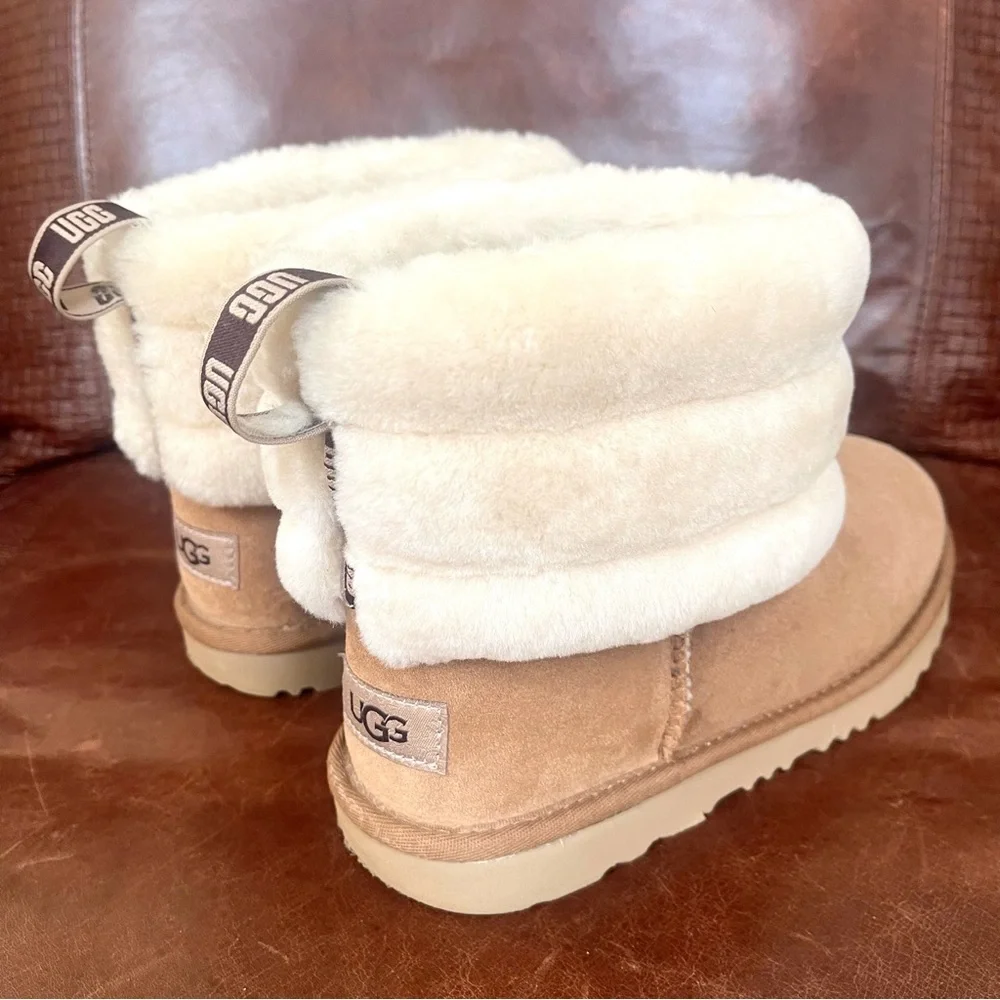 UGG Fluff Mini Quilted Boots - Picture 3 of 16